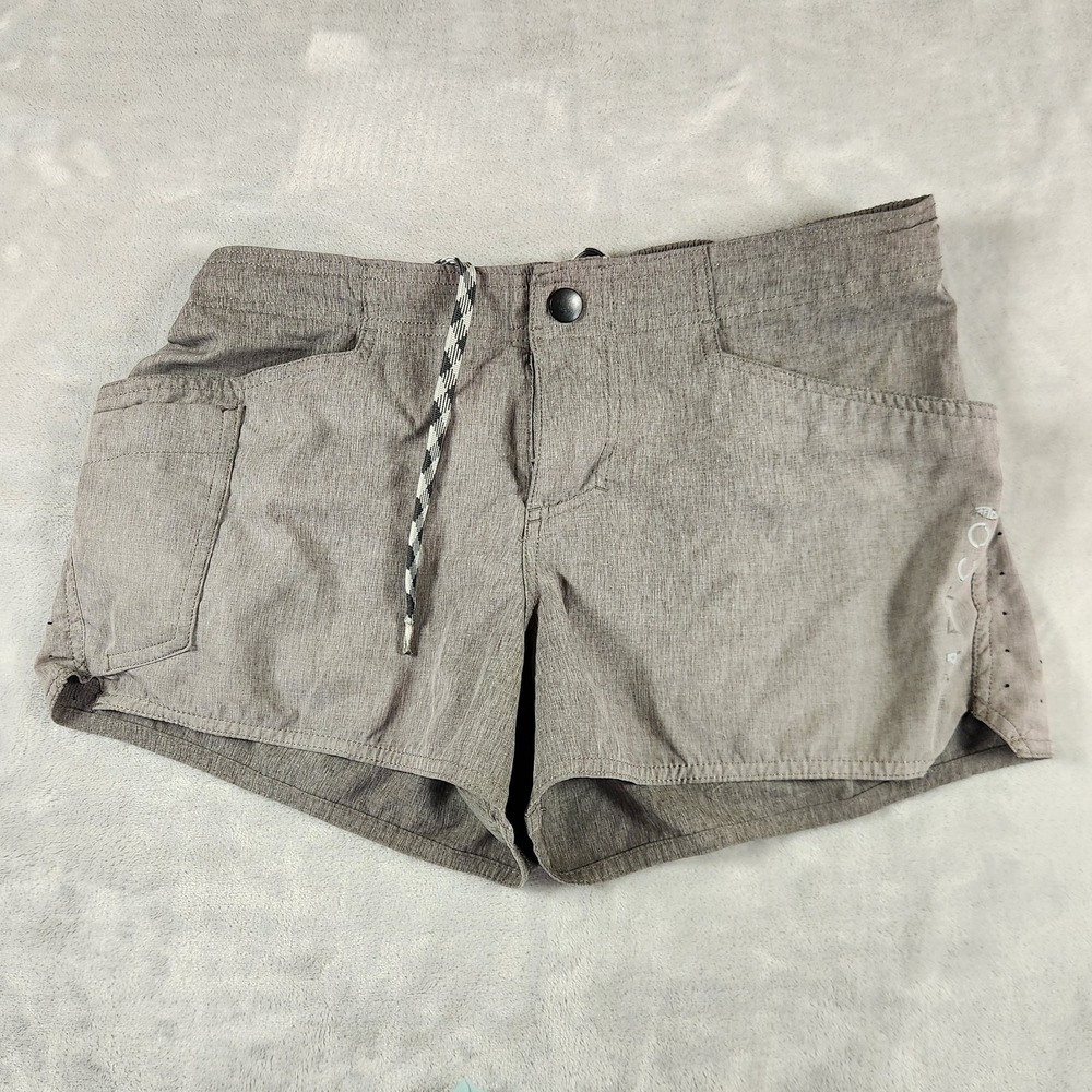 Aftco Shorts Women's Size 6 Gray Microbyte Fishing Shorts Boat Coastal Cowgirl